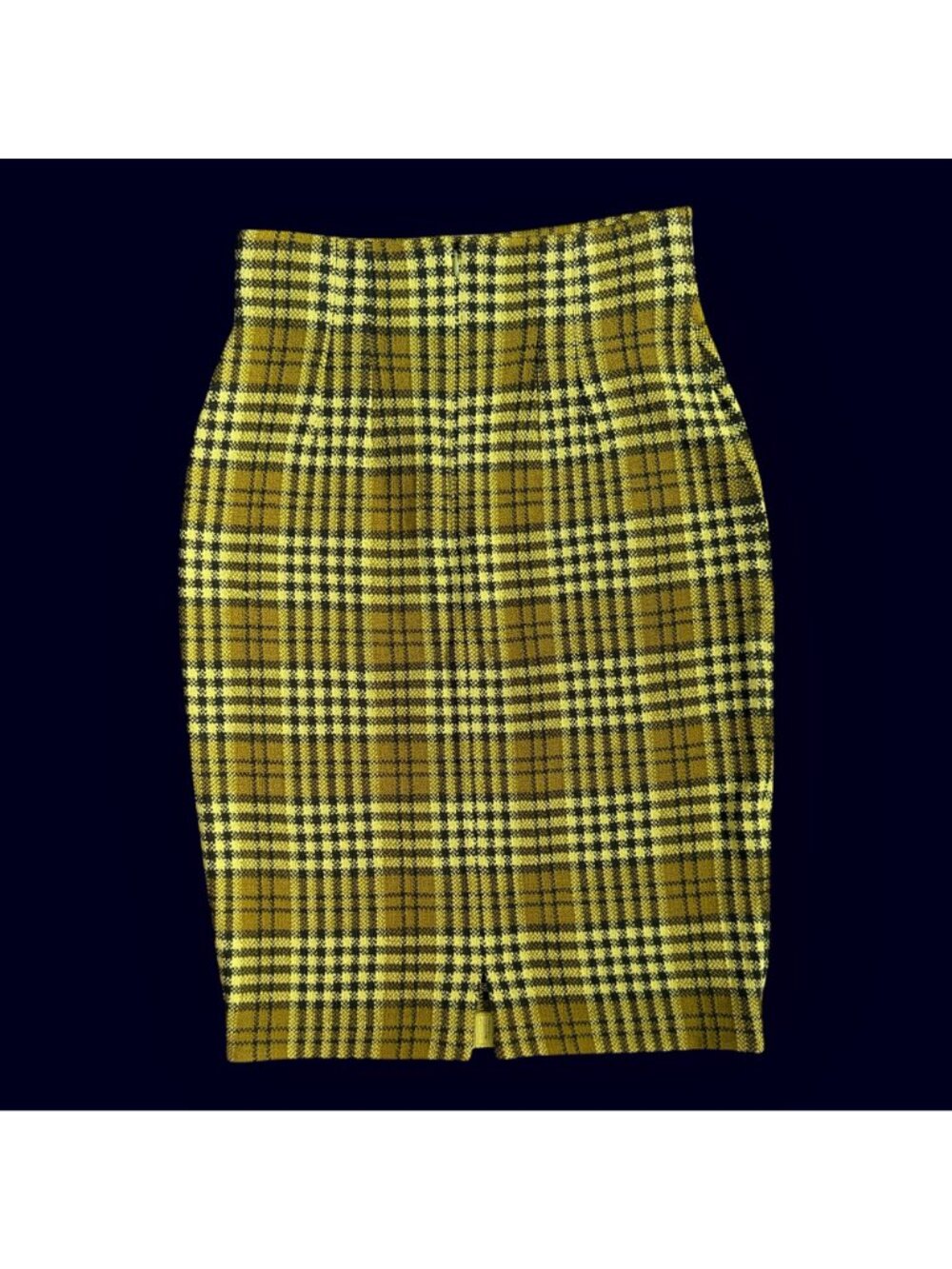 St. John Dark Academia High Pinup Waisted Pencil Wiggle Skirt Green 6 - Picture 7 of 7